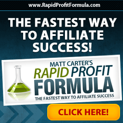 Rapid Profit Formula is Live!